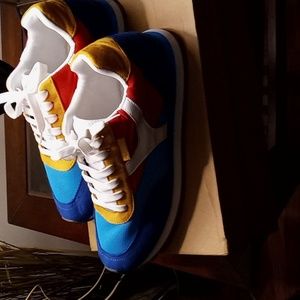 Multi color sneakers